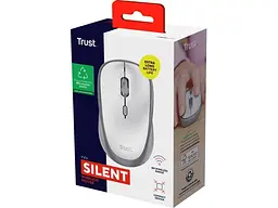 Миша Trust Yvi+ Silent White (25513) - мініатюра 5
