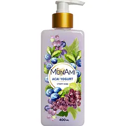 Крем-мило рідке MonAmi Acai yogurt 400 мл