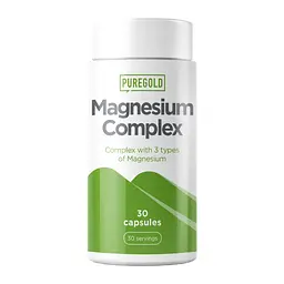 Комплекс з 3 видів Магнію Magnesium Complex - 30 капсул