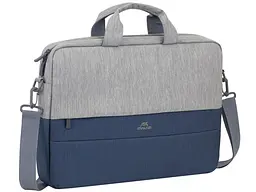 Сумка для ноутбука RIVACASE 7532 15.6 Grey/Dark blue (7532 (Grey/Dark blue))