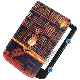 Чохол-книжка BeCover Smart Case для PocketBook 629 Verse / 634 Verse Pro 6" Library Girl (710975) - мініатюра 6