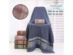 Рушник COLORFULHOME 48*90 в асортименті махра арт.500-35В