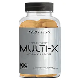 Вітаміни та мінерали Multi-X, 100 таблеток Powerful Progress vit0003591