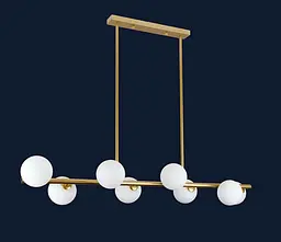 Люстра в сучасному стилі лофт Levistella 761J2023-8 BRONZE+WH - мініатюра 2