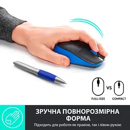 Мишка Logitech M190 Blue (910-005907) - мініатюра 3