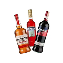 Коктейль Boulevardier (набір інгредієнтів) х15 на основі Wild Turkey - мініатюра 2