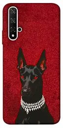 TPU чохол Demsky Premium doberman для Huawei Honor 20 / Nova 5T