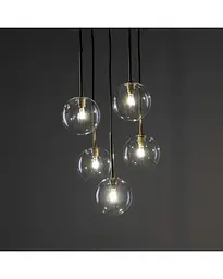 Підвісний світильник TK Lighting 5943 Nilos G9 5x6W IP20 Bk - мініатюра 2