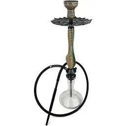 Кальян KARMA HOOKAH 3.0 Line Turquoise (Craft Clear) - мініатюра 2