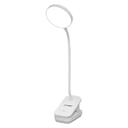 Світильник настільний Eurolamp LED на прищіпці білий (LED-TLB-5W(P)) - мініатюра 2