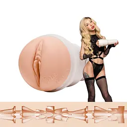 Мастурбатор Fleshlight Girls Kenzie Reeves - Cream Puff, зі зліпком вагіни, дуже ніжний - мініатюра 9