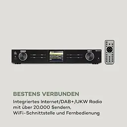 HiFi тюнер Аuna iTuner 320 BT Spotify Connect (10034063) - мініатюра 3