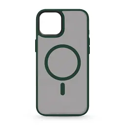 Чохол ArmorStandart Uniq Magsafe для Apple iPhone 15 Plus Dark Green