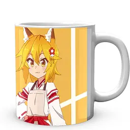 Кухоль GeekLand Дбайлива 800-річна дружина The Helpful Fox Senko-san orange background FSS 02.09 330 мл різнобарвний - мініатюра 3
