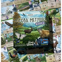 Настільна гра Lord of Boards Лісова метушня. Альпи (Forest Shuffle: Alpine Expansion) (укр.) доповнення (LOB2405UA) - мініатюра 3
