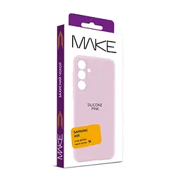 Чохол MAKE Samsung A56 Silicone Pink - мініатюра 2