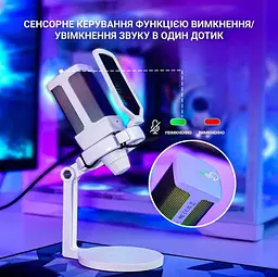 Мікрофон Fifine Q6W White (Q6W) - мініатюра 6