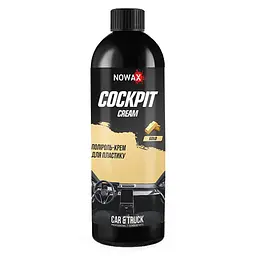 Крем-поліроль для пластику Nowax Cockpit Cream Gold, 750мл(NX75020)
