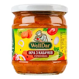 Ікра кабачкова WellDar 400 г (928400) - мініатюра 2