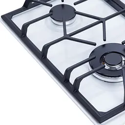 Поверхня газова на металі WEILOR GM W 604 WH - мініатюра 9