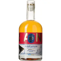 Виний дистилят Дрофа&Люди Білий Бренді Aged on French Oak Chips 42% 0.5 л - мініатюра 2