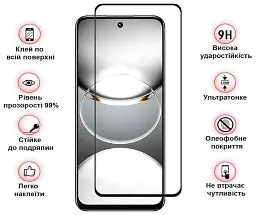 Захисне скло BeCover для Tecno Spark 30C 4G/5G Black (712319) - мініатюра 4