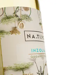 Вино Botter Na.Ti.Vo. Inzolia Terre Siciliane IGT, 12,5%, 0,75 л - мініатюра 3
