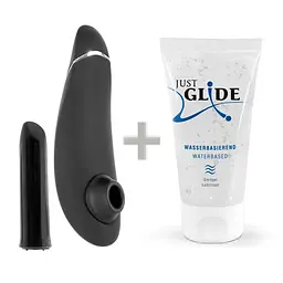 Лубрикант We-Vibe Womanizer Premium + Tango Silver Delights + 50 мл - Набір лакшері-іграшок