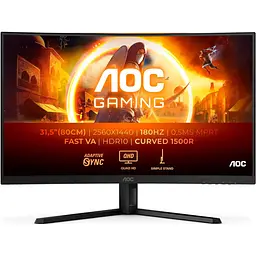 Монітор 31.5" AOC CQ32G4VE QHD VA 180Hz (CQ32G4VE)