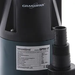 Дренажний насос для чистої води Grandfar GP551F GF1084 - мініатюра 2