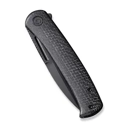 Ніж складаний туристичний Civivi Caetus Flipper, (8.8 см) Damascus / Carbon Fiber - мініатюра 4