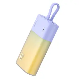 Зовнішній акумулятор Baseus Power Bank 5200mAh 20W Lightning (P10055600512-00) Purple