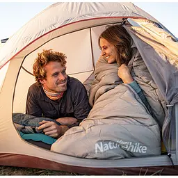 Спальний мішок Naturehike M180 CNK2350WS023 (220х80см) Правий (Світло-зелений) - мініатюра 7