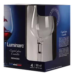 Набір келихів Menades, 4х550 мл Luminarc kuh0016496 - мініатюра 4