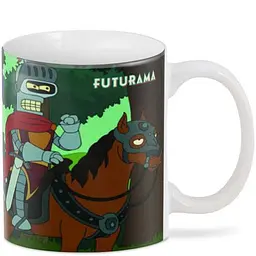 Кухоль GeekLand Футурама Futurama 02.09.285 330 мл білий - мініатюра 2