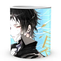 Кухоль GeekLand Bungou Stray Dogs Проза Бродячих Псів Акутагава BSD 18 330 мл білий - мініатюра 2
