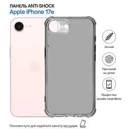 Чохол до мобільного телефона BeCover Anti-Shock Apple iPhone 17e Grey (715145) - мініатюра 8