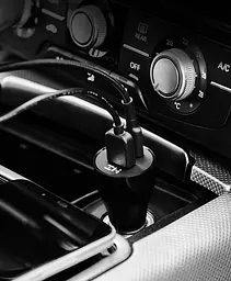 Автомобільний зарядний пристрій ZMI 18W QC3.0 silver - мініатюра 4