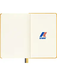 Записник Moleskine x K-Way середній, Нелінований Помаранчевий Нейлон (SKQP062KWORANGE026) - мініатюра 6