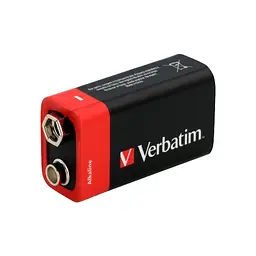 Батарейка Verbatim Крона Alcaline 9V x 1 (49924) - мініатюра 4