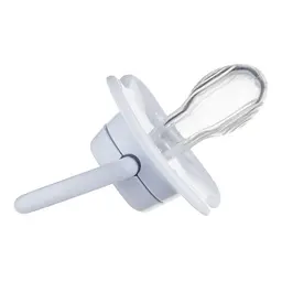 Пустушка Canpol babies Newborn baby силіконова симетрична 6-18 місяців блакитна (22/581_blu_new) - мініатюра 2