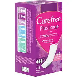 Щоденні прокладки Carefree Plus Large 36 шт. - мініатюра 2