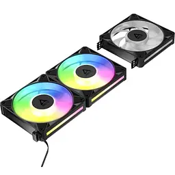 Корпусний вентилятор Arctic BioniX P12 A-RGB 3-Pack Black (ACFAN00337A) [176017] - мініатюра 3