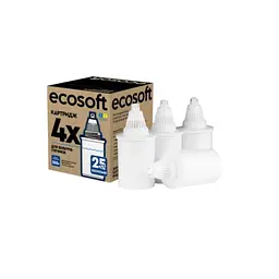 Картридж для фільтра глечика Ecosoft Бар''єр 4шт (CRVK4BARECO) - мініатюра 1