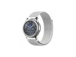Ремінець BeCover Nylon Style для Amazfit Stratos 1/2/2S/3/GTR 2/GTR 47mm/GTR Lite 47mm/Nexo/Pace White (705893) - мініатюра 2
