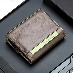 Чоловічий шкіряний гаманець BULL 12х9.5х2.5 см acs0029254 - мініатюра 6