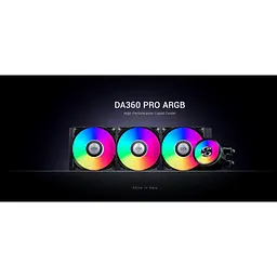 СВО PcCooler PсCOOLER DA360 PRO ARGB Black (DA360Pro-BKAWXX -GL) - мініатюра 14