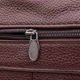 Зручна чоловіча сумка з натуральної шкіри Vintage 19,5х22,5х8 см sum0027004 - мініатюра 15