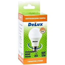 Лампочка Delux BL 60 15 Вт 6500K (90023527) - мініатюра 2