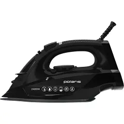 Праска з парою Polaris PIR 2403AK Black UA - мініатюра 3